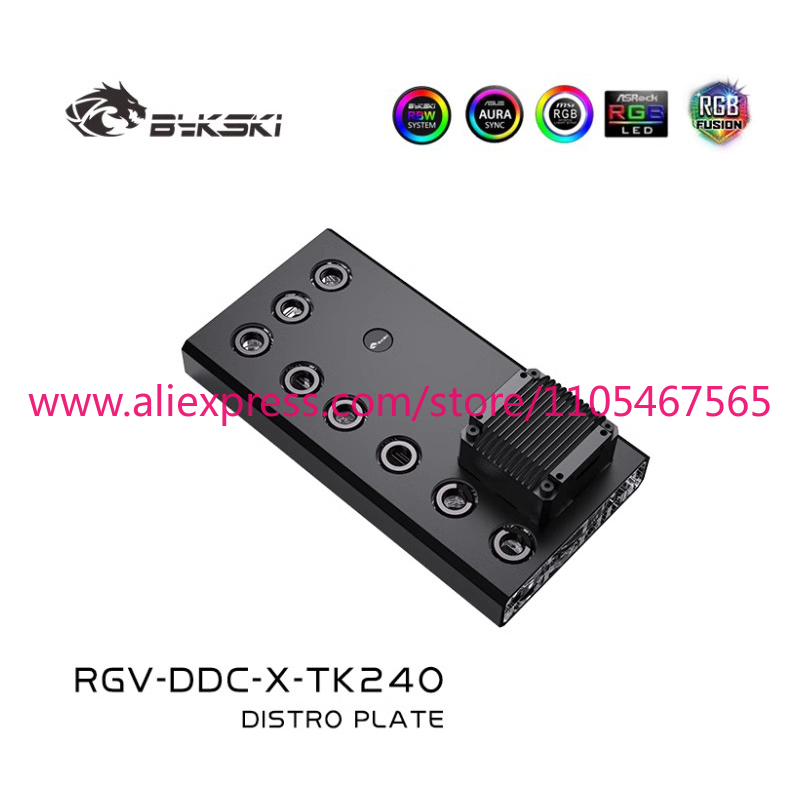 1PCS Acrylic Distro Plate / Bo - Distro Plate Ddc Pump Combo review and price