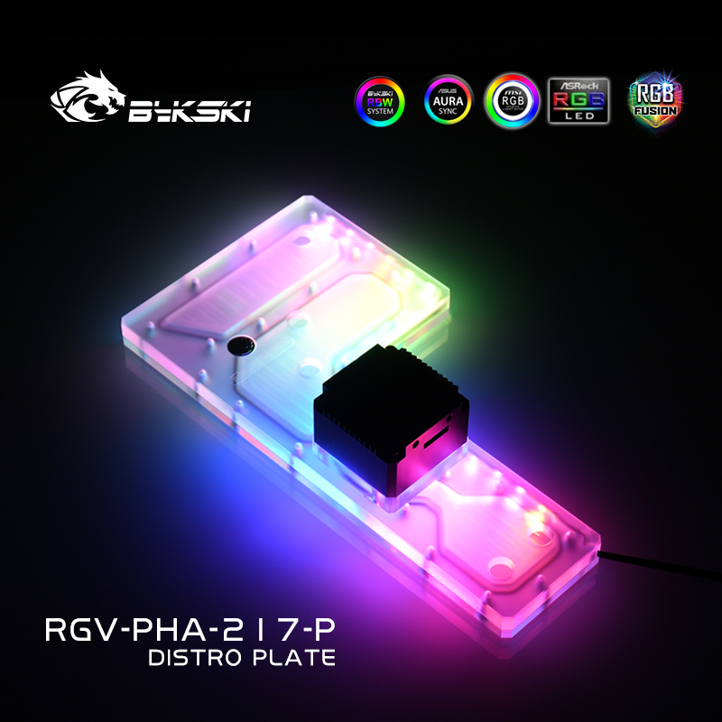 Bykski RGV-PHA-217-P Acrylic D - Distro Plate Ddc Pump Combo review and price