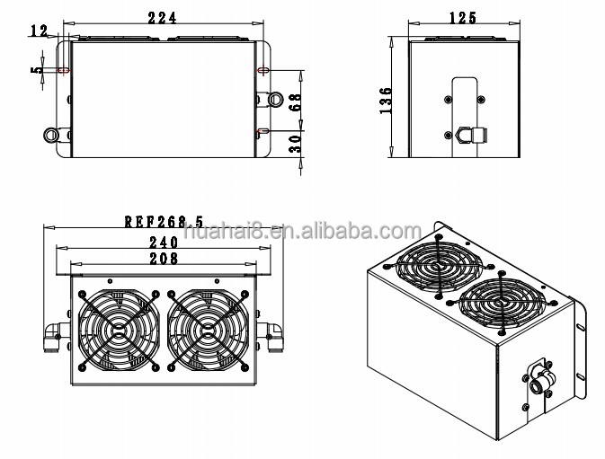 Industrial Thermoelectric Heat - Chiller Water Cooling System Pc review and price